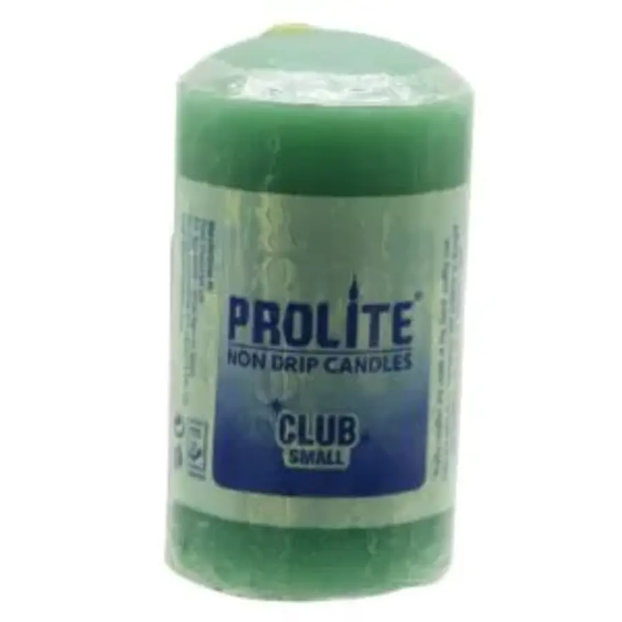 prolite fancy candle club small green 1 pc